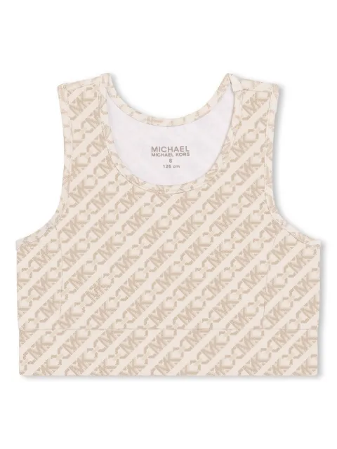 Michael Kors Kids logo-print tank top