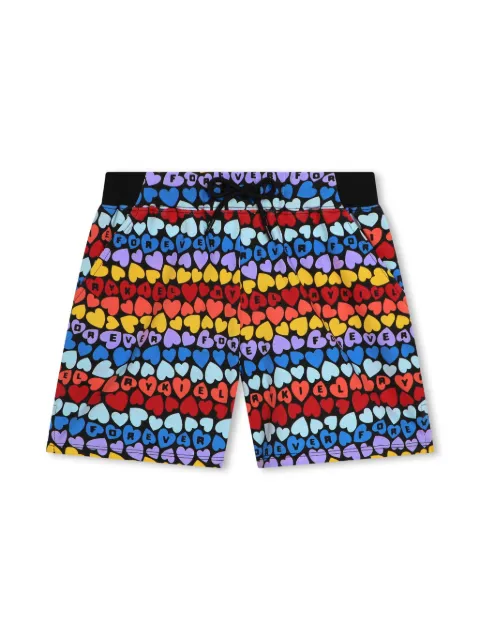 SONIA RYKIEL ENFANT logo-print cotton shorts 