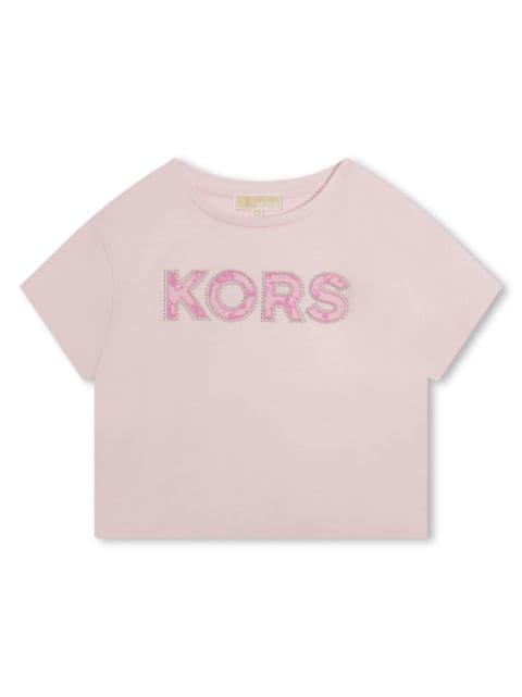 Michael Kors Kids logo-print cotton T-shirt