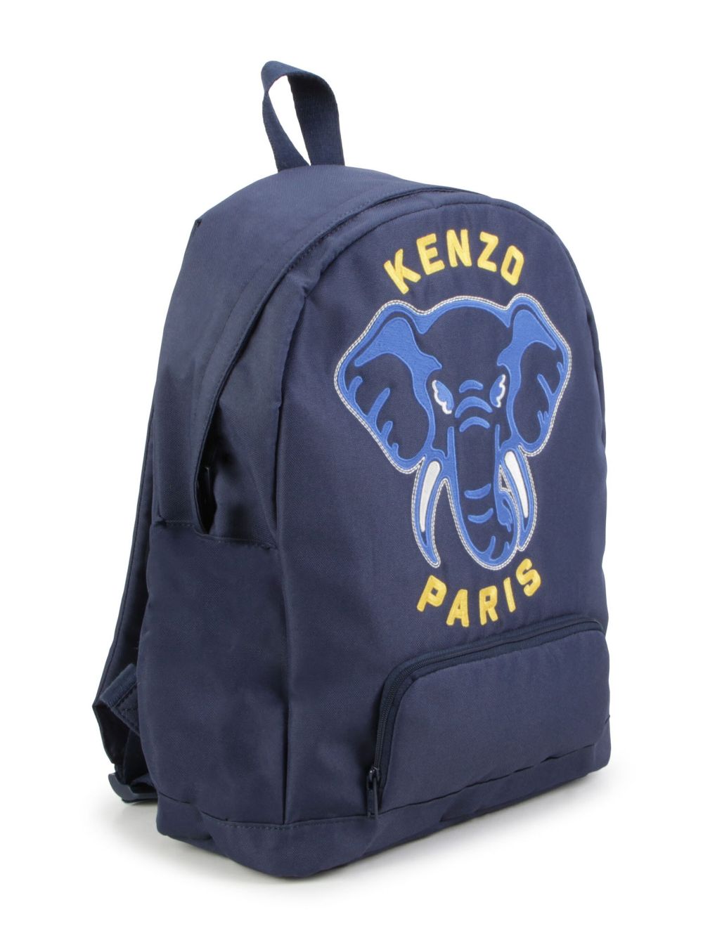 Shop Kenzo Rucksack Logo-embroidered Backpack In Blue