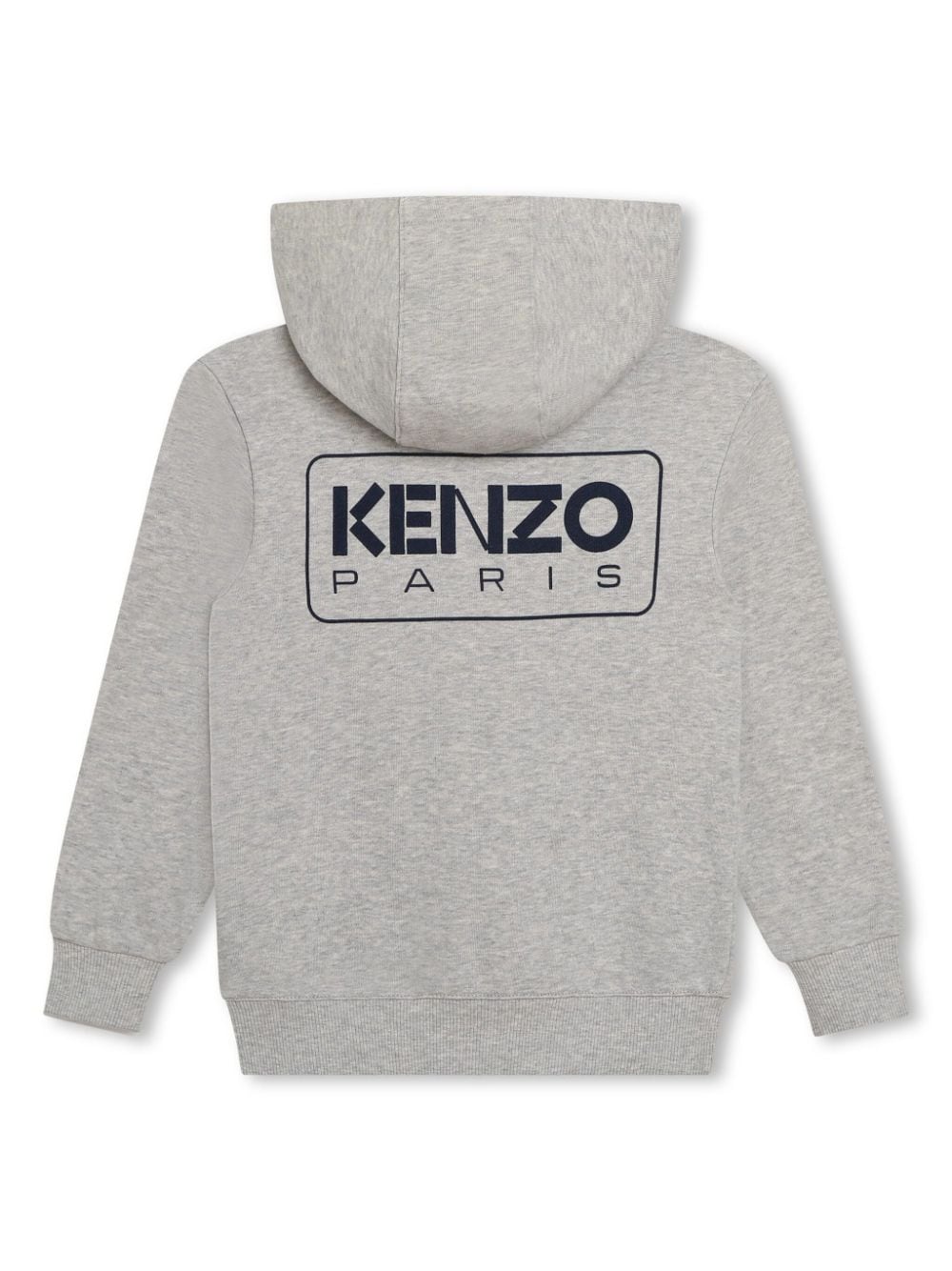 Image 2 of Kenzo Kids logo-print cotton hoodie