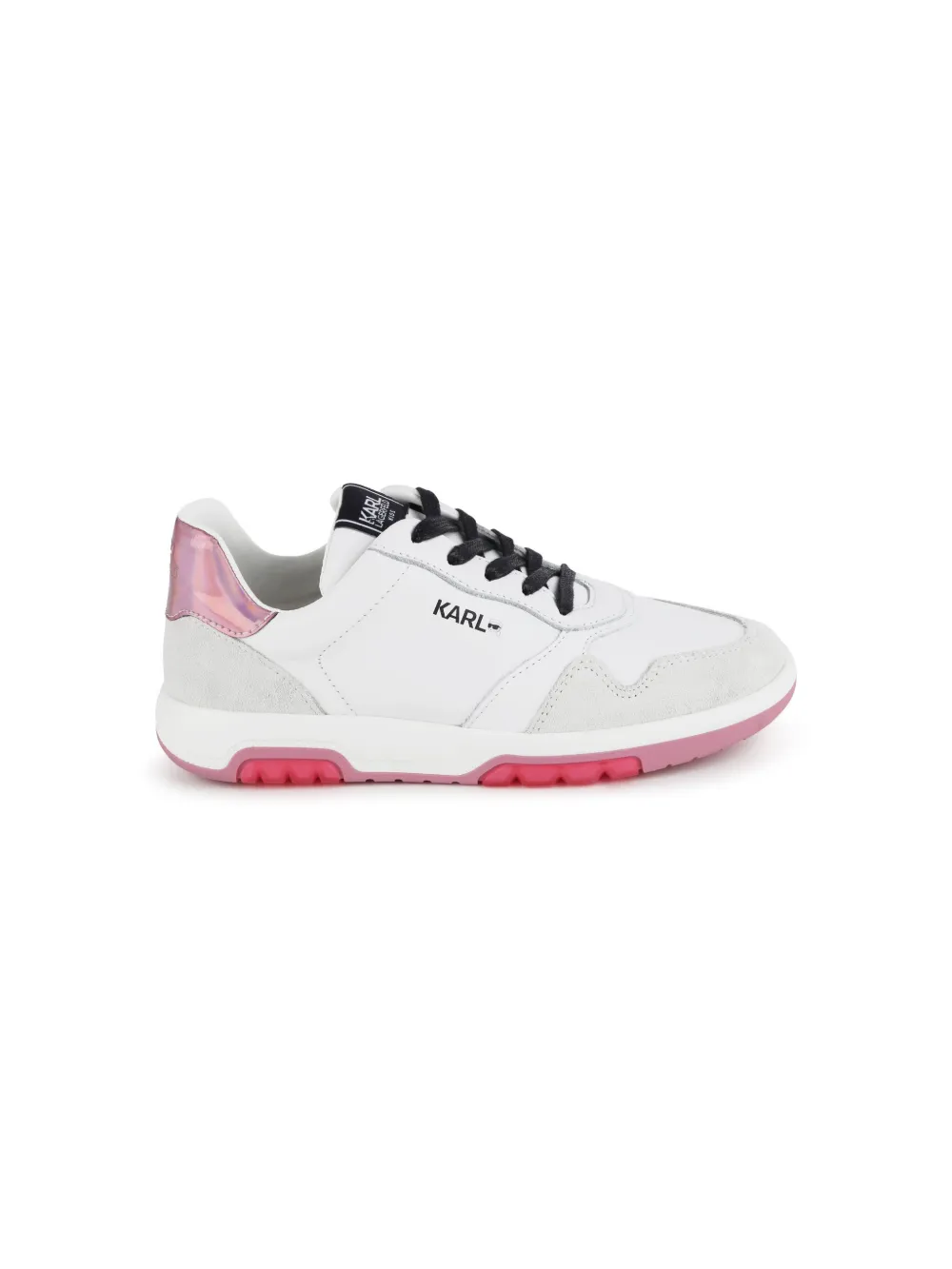 Karl Lagerfeld Kids Sneakers met vlakken - Wit