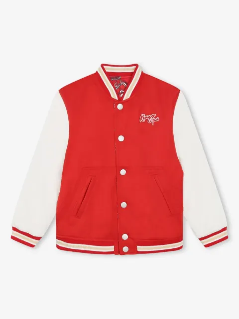 Kenzo Kids reversible dragon-print bomber jacket
