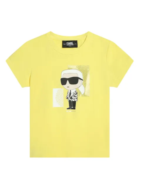 Karl Lagerfeld Kids K/Ikonik jersey T-shirt