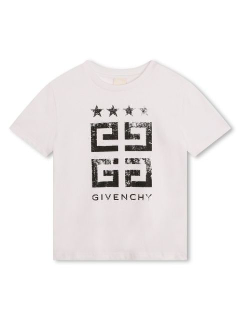 Givenchy Kids تيشيرت قطن عضوي بطبعة 4G