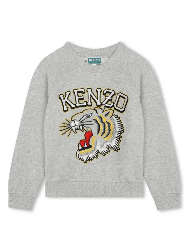 Kenzo grey tiger sweatshirt online