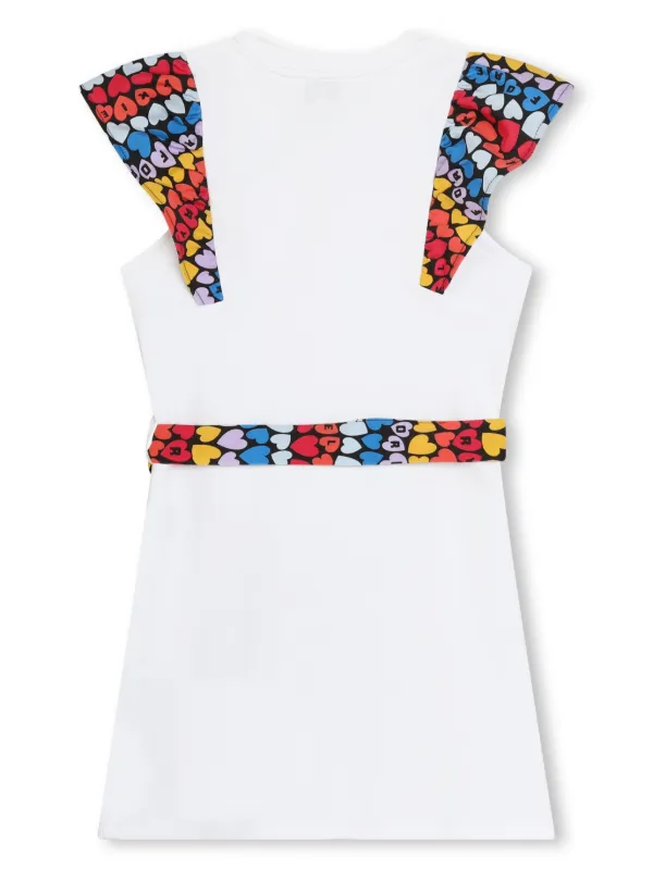 SONIA RYKIEL ENFANT heart-print Cotton Dress - Farfetch