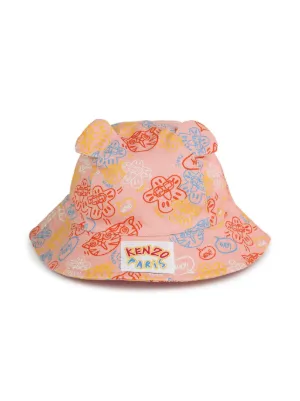 Burberry Kids チェック バケットハット | ニュートラル | FARFETCH JP
