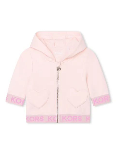 Michael Kors Kids logo-jacquard tracksuit set