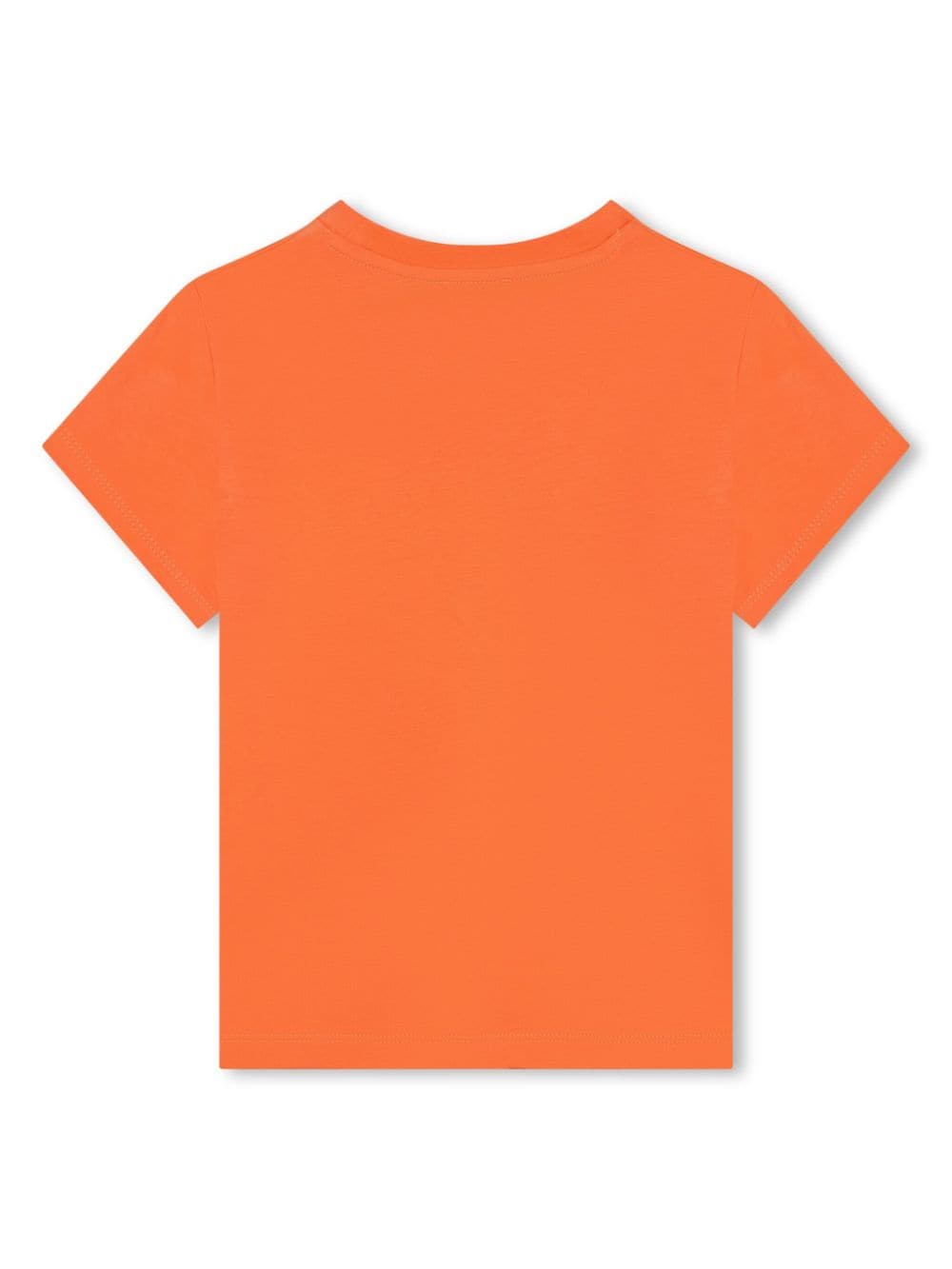 Shop Kenzo Boke-flower Cotton T-shirt In Orange