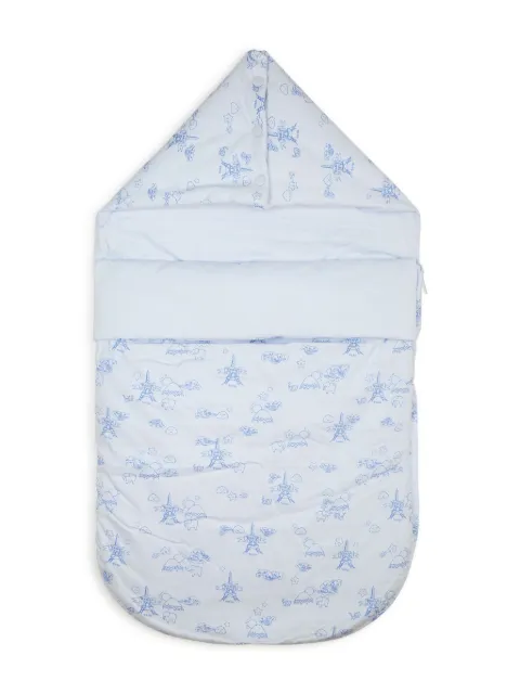 Kenzo Kids graphic-print cotton sleeping bag