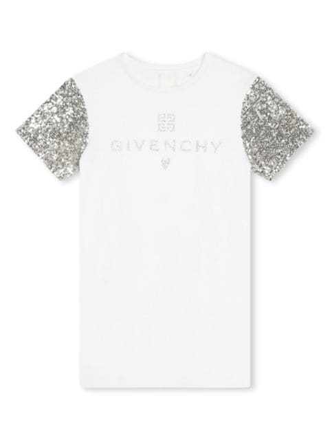 Givenchy Kids sequinned 4G-logo casual dress