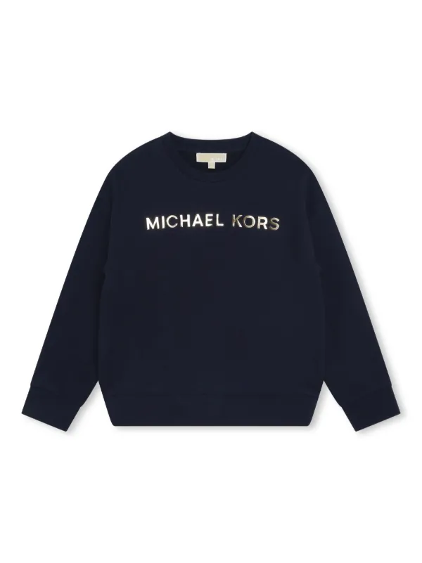 Michael kors logo sweatshirt hotsell