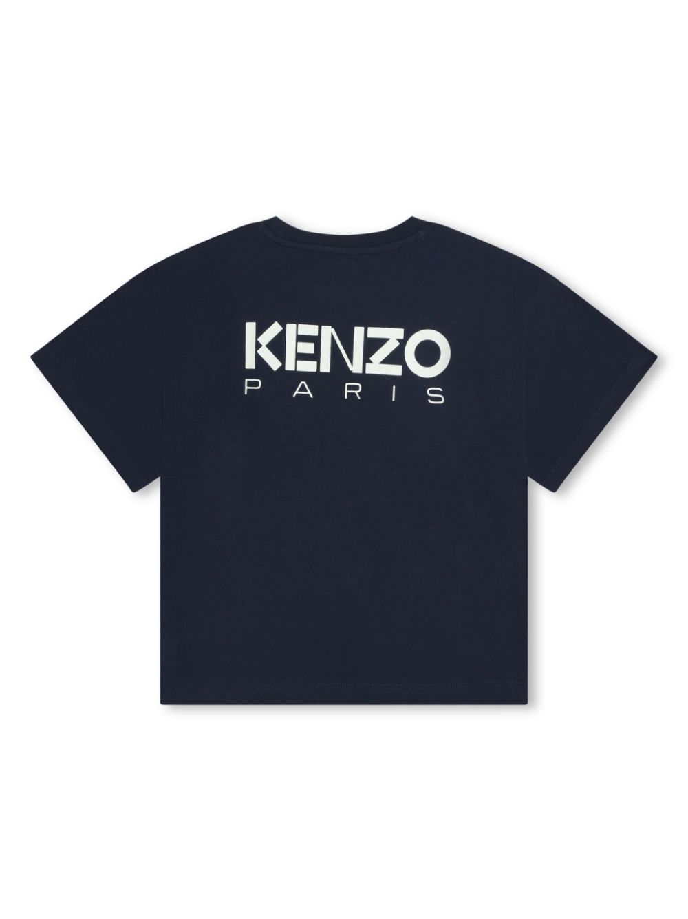 Kenzo Kids T-shirt met logoprint - Blauw