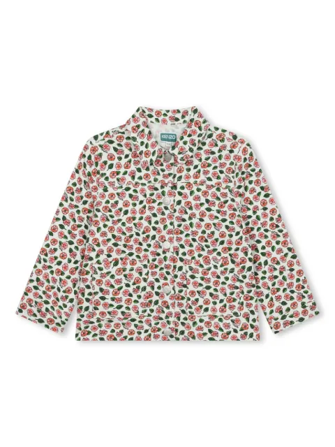 Kenzo Kids chamarra Boke con estampado floral