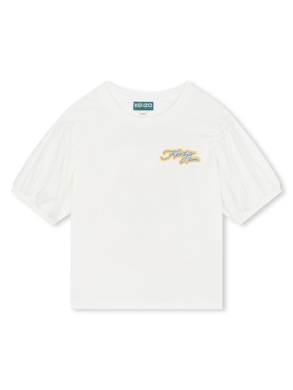 Image 1 of Kenzo Kids logo-print cotton T-shirt