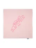 Kenzo Kids intarsia-knit blanket - Pink