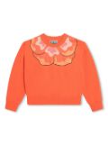 Kenzo Kids Boke-flower cotton T-shirt - Orange