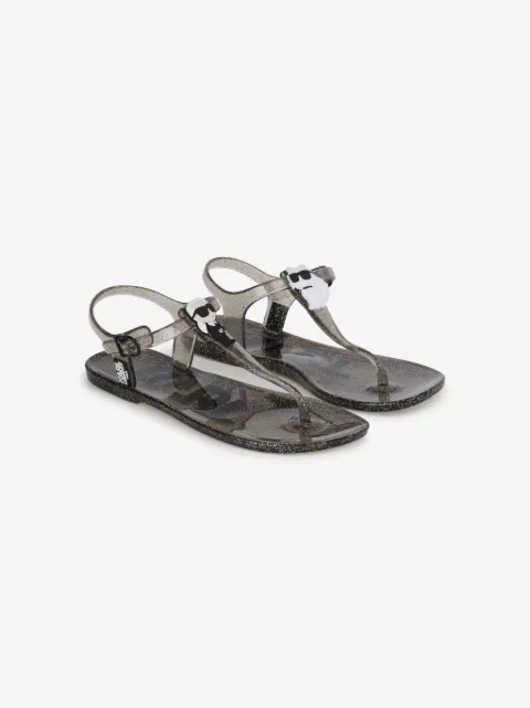 Karl Lagerfeld Kids sandalias Ikonik Karl & Choupette