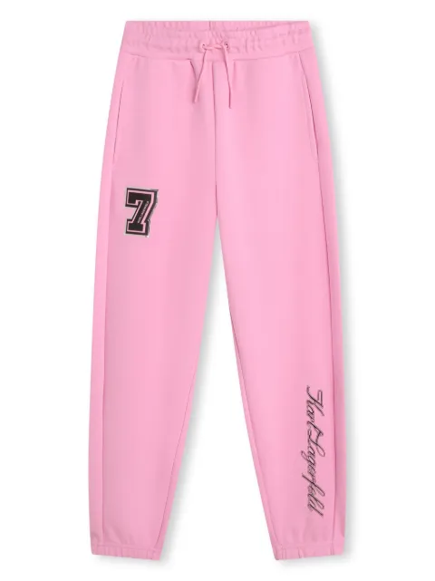 Karl Lagerfeld Kids Calça de moletom com logo