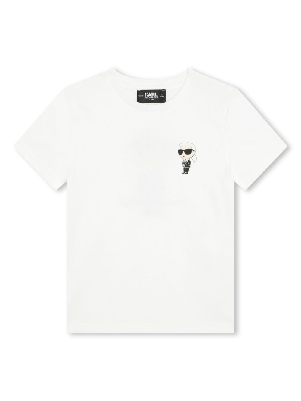 Image 1 of Karl Lagerfeld Kids Ikonik organic cotton T-shirt