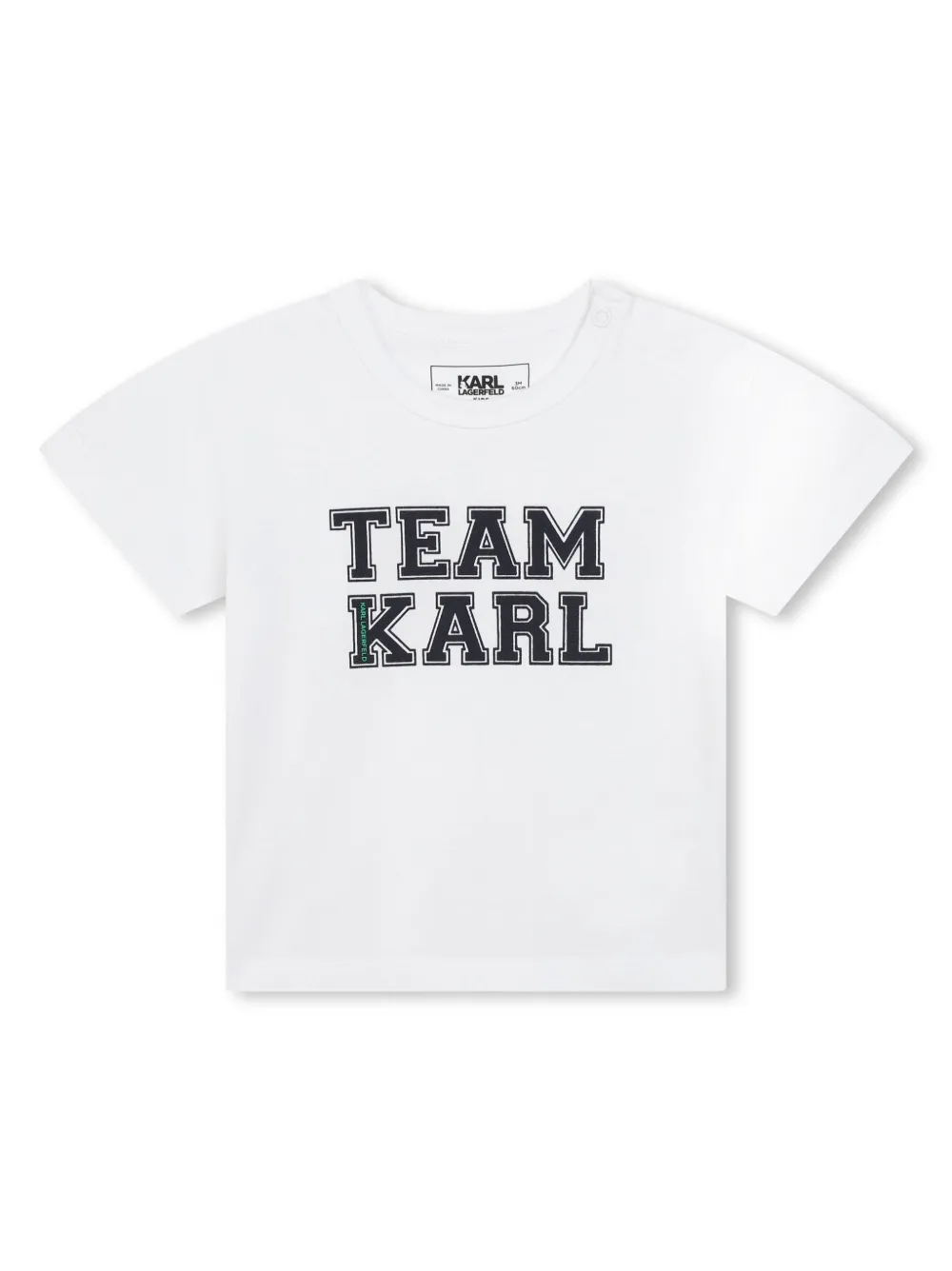 Karl Lagerfeld Kids Shorts met hartprint Groen