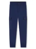 HUGO KIDS loose cargo pants - Blue