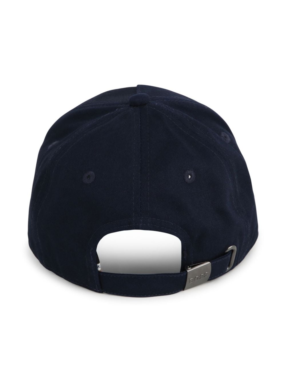 Shop Bosswear Logo-appliqué Cotton Cap In Blue