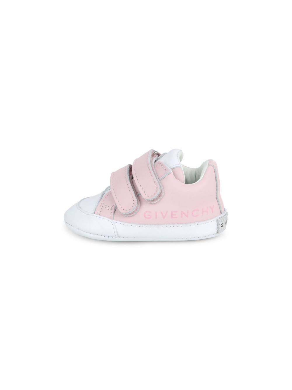 Shop Givenchy Touch-strap Leather Sneakers In Pink