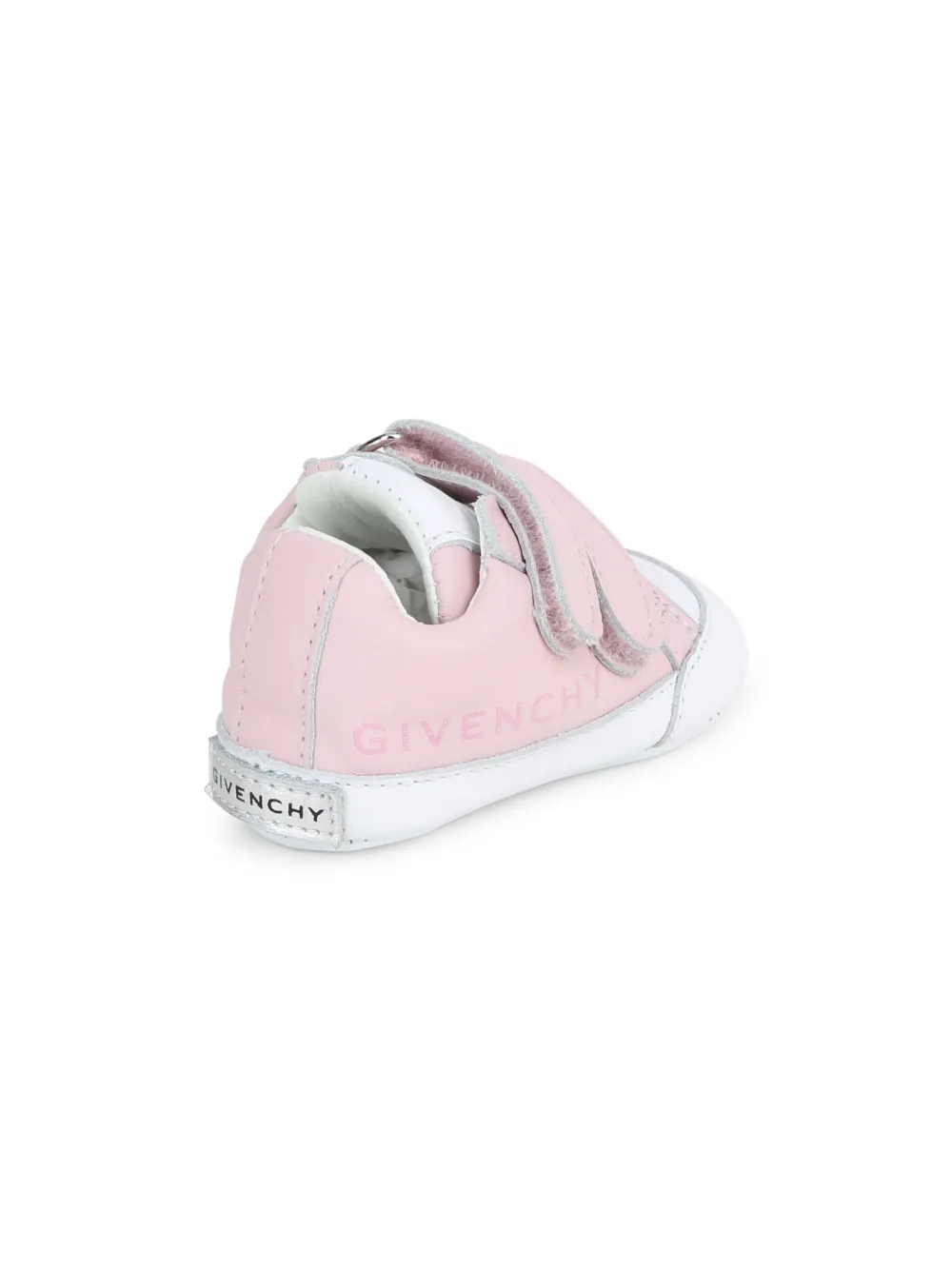 Shop Givenchy Touch-strap Leather Sneakers In Pink