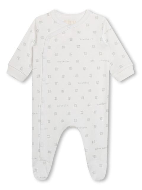 Givenchy Kids 4G-print cotton pyjamas