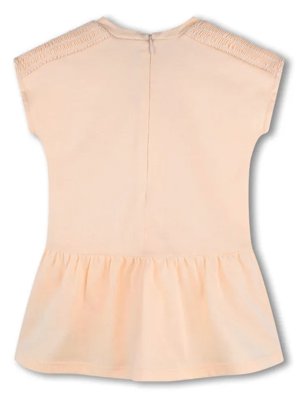Chloé Kids ロゴ ワンピース | ピンク | FARFETCH JP