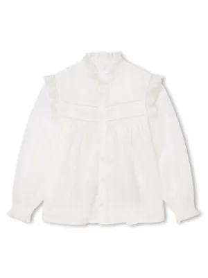 Miss Blumarine レース シャツ | ホワイト | FARFETCH JP