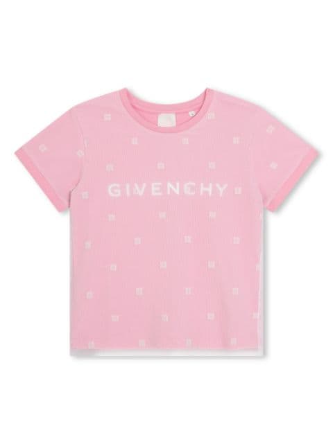 Givenchy Kids playera con motivo 4G