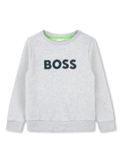 BOSS Kidswear logo-print sweatshirt