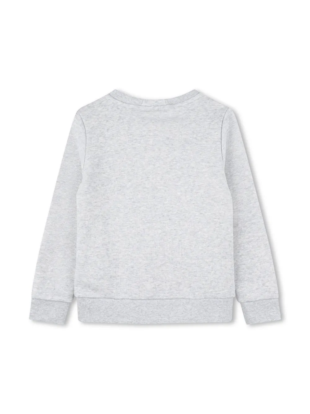 BOSS Kidswear Sweater met logoprint - Grijs