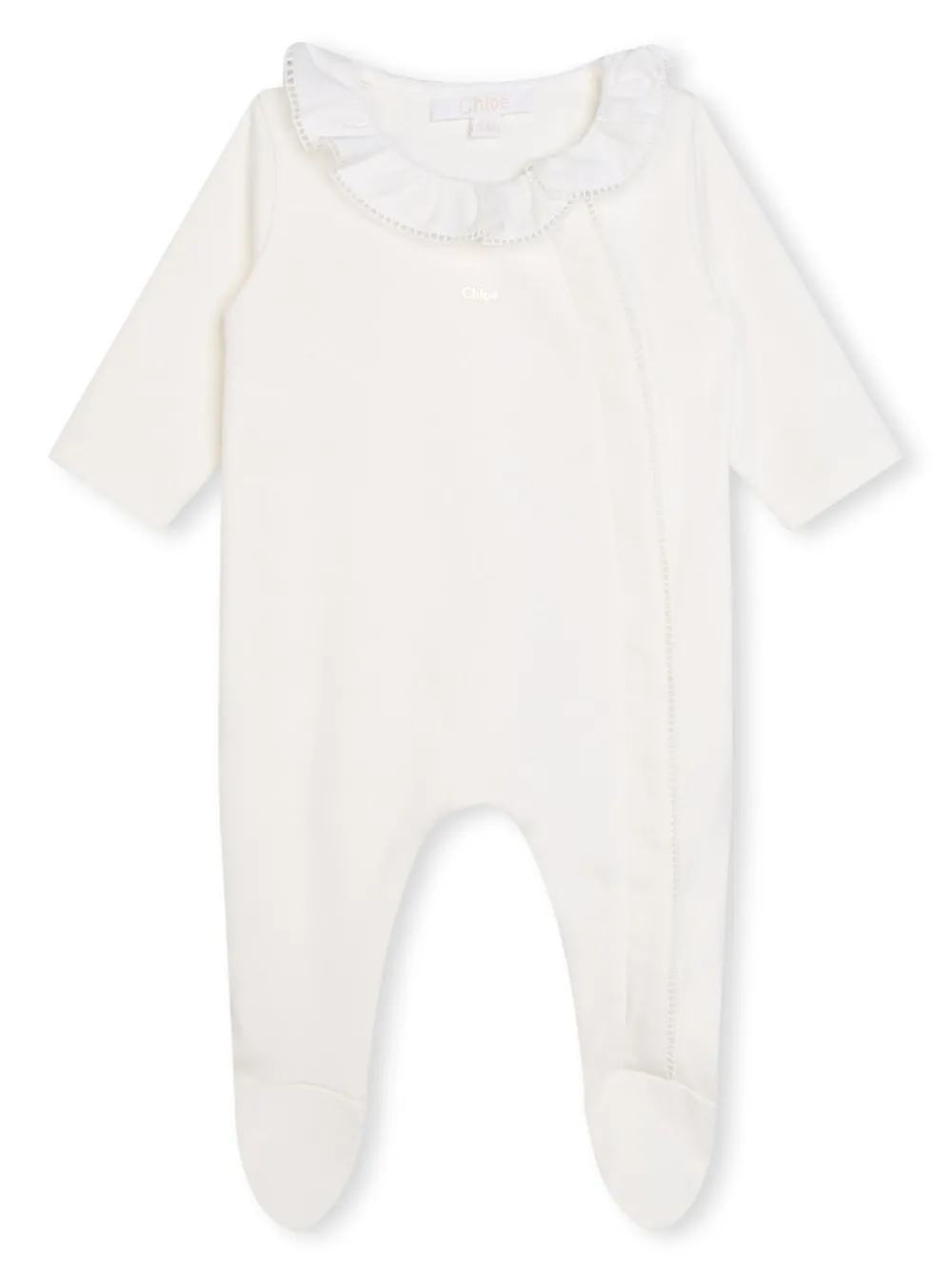 Chloé Kids Twee pyjamas met ruches Roze