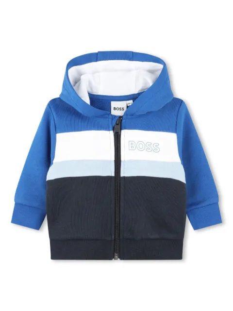 BOSS Kidswear colourblock hoodie