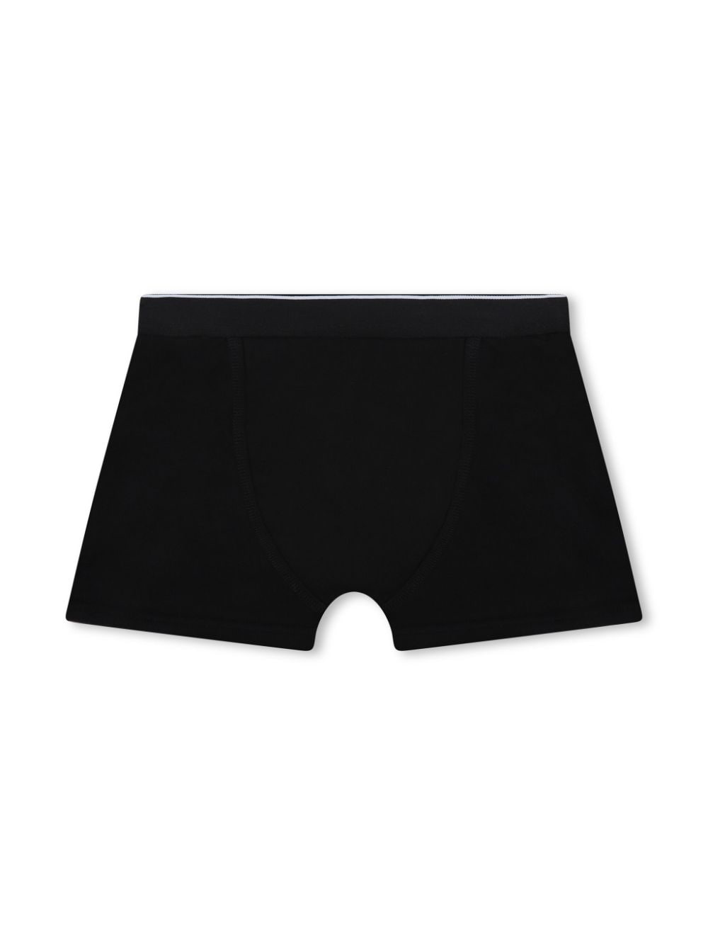 BOSS Kidswear Twee boxershorts met logoband Zwart