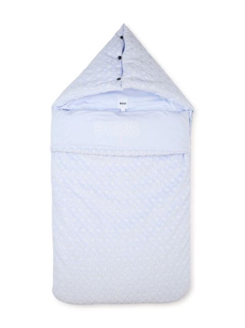 BOSS Kidswear geometric-print sleep bag