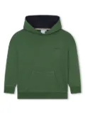 BOSS Kidswear graphic-print hoodie - Green