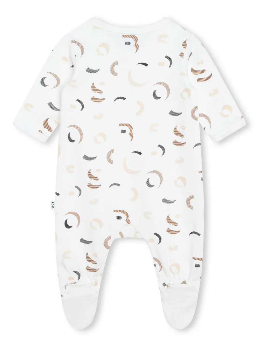 Shop Bosswear Logo-print Organic Cotton Pyjamas Set In White