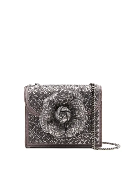 Oscar de la Renta Tro crystal-embellished mini bag