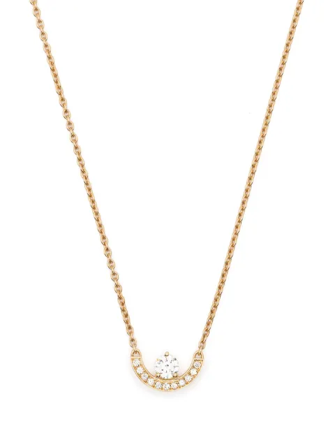 Loyal.e Paris collar Intrépide Petit Arc en oro amarillo reciclado de 18kt con diamante