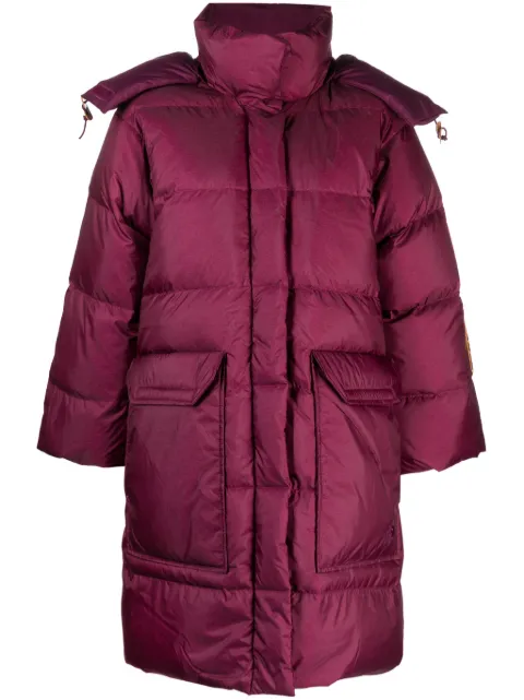 The North Face abrigo capitonado con capucha