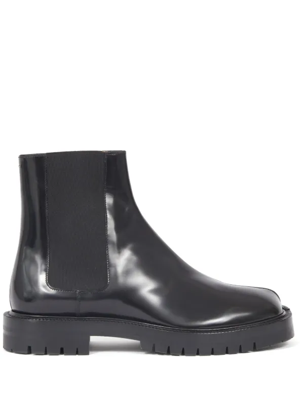 maison margiela leather boots