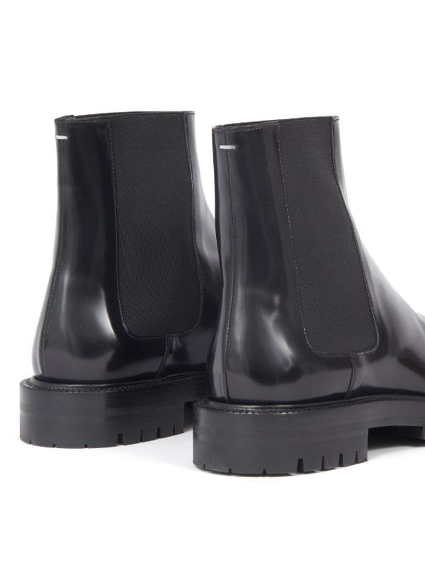 Maison Margiela Tabi Leather Boots - Farfetch