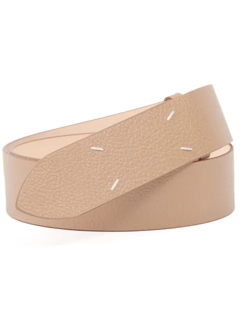 Maison Margiela four-stitch leather belt