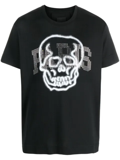 Givenchy playera con calavera estampada