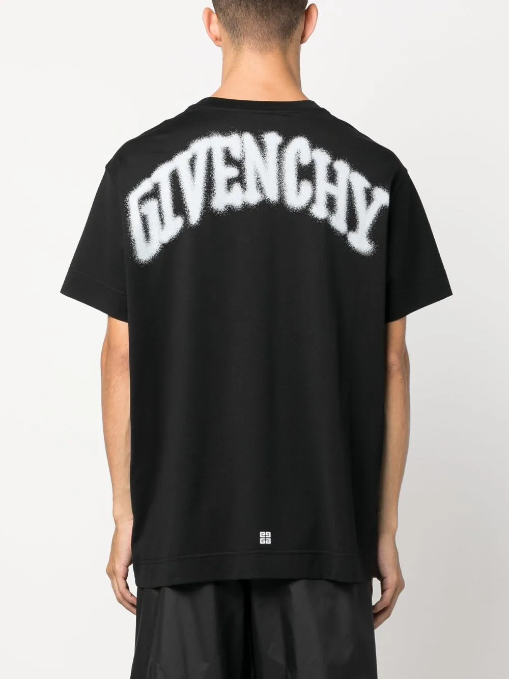 Givenchy T-shirt met doodskopprint Zwart